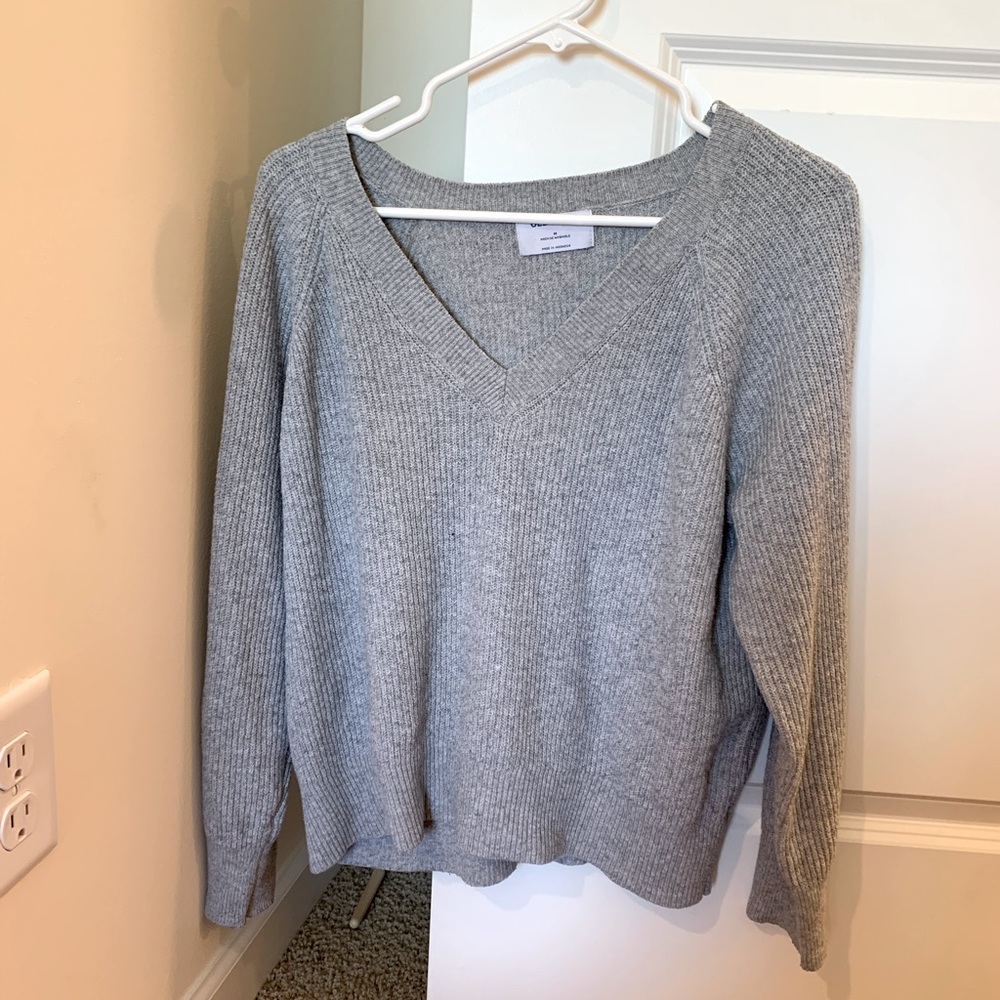 Grey, Old Navy, Sweater